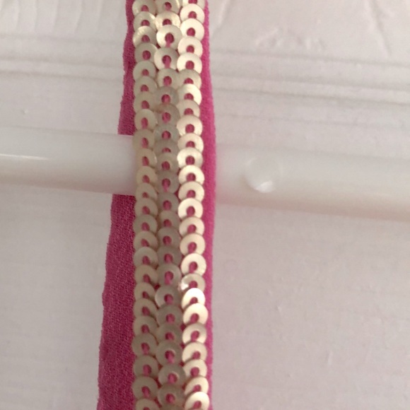 Liliana Pink with Gold Sequin party dress New without Tags Never Worn - Picture 8 of 10